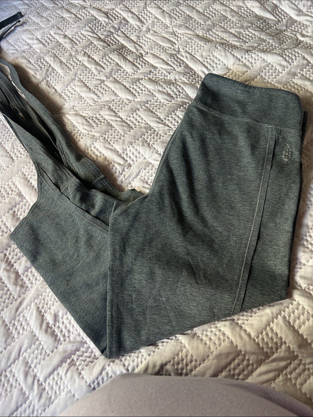 Free People Woman’s Gray Stretch Leggings